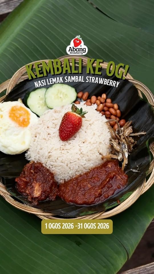 Kembali Ke OG — Nasi Lemak Sambal Strawberry