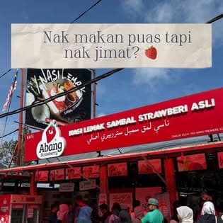 Post Abang Strawberry