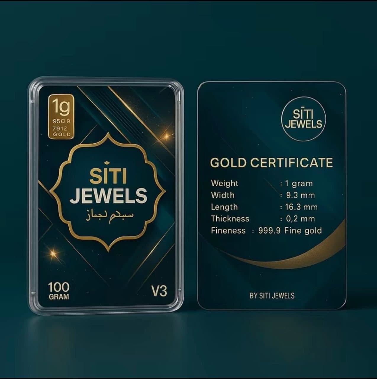 Siti Jewels Launches Custom Gold Bar E-Commerce